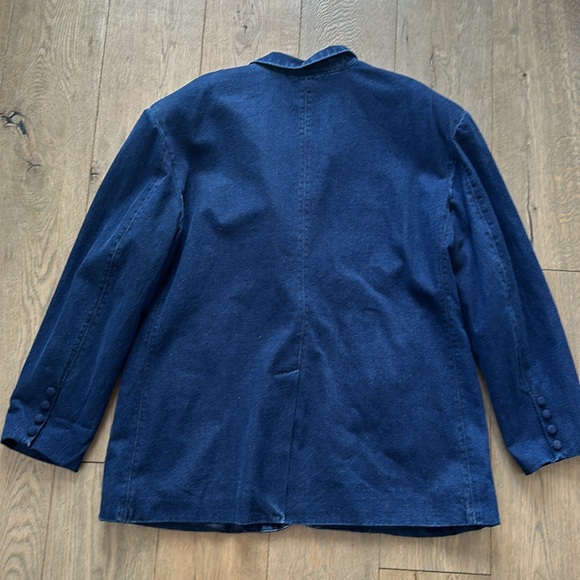 AFRM - Agnes Blazer in Dark Lancer Wash - Picture 3 of 3